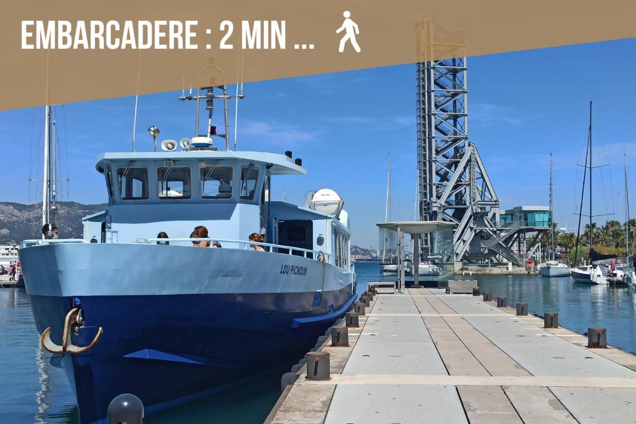 Le Voilier - Port De Plaisance - Host Provence Apartment La Seyne-sur-Mer Luaran gambar